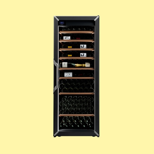 Storing wine fridge - 1 Temperatures - Size Large - Glass door with frame