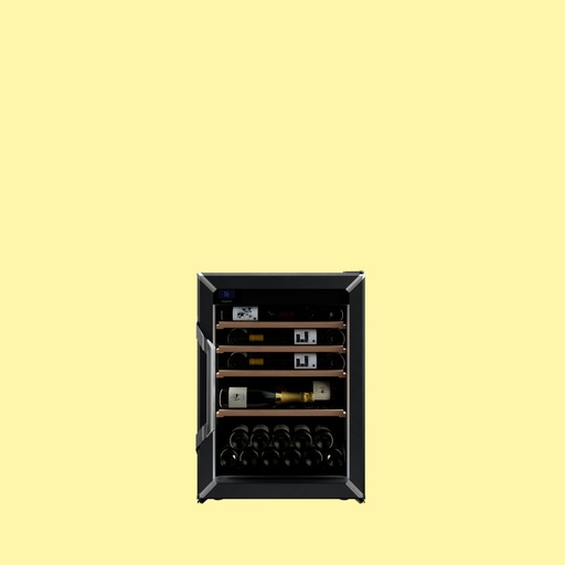 Frigorifero da vino - 1 Temperatura - Taglia piccola - Porta di vetro con cornice